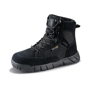 FREE SOLDIER Hiking Work Boots Women's Tactical Boots 6 Inches Lightweight Waterproof Military Boots Outdoors Desert Boots 8.5