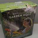 Garden Hose 100FT, Non-Expanding, Lightweight Hose With 8 Function Nozzle, Leak-Proof, No-Knot, Easy to Carry, Wear-Resistant, Sturdy, Flexible, 3/4GHT, Water Hose for Yard, Garden, Outdoor