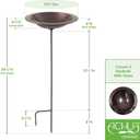 Classic II Birdbath- Stake