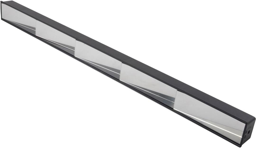 JEGS Full Rearview Mirror | 5-Panel | Durable ABS Plastic | 34.75" Width x 2.375 Height | Includes Mounting Hardware