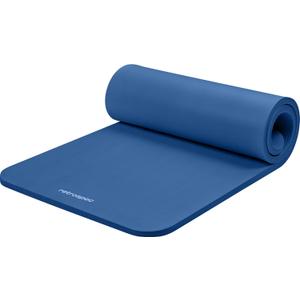Retrospec Solana Yoga Mat 1" Thick w/Nylon Strap for Men & Women - Non Slip Exercise Mat for Home Yoga, Pilates, Stretching, Floor & Fitness Workouts