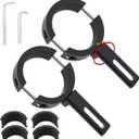 Windance Universal Light Mounting Bracket,Auxiliary Light Bar Tube Clamps for Motorcycle Scooter Mountain Bike ATV UTV (38 ~ 60mm)