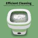 Portable Mini Washing Machine, 20L Upgraded with Spin Basket Laundry Machine, 3 Modes Deep Cleaning for Baby Clothes, Underwear & Socks, Perfect for Apartment, Dorm, Hotel, Travel & Camping