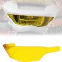 Motorcycle Accessories Headlight Guard Front Headlamp Protection Cover for CVO Road Glide FLTRXSE 2023 2024 Road Glide ST 2024 Headlight Shield (Yellow)