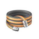 Giraffe Tools Garden Hose, Flexible Lay Flat Water Hose, Custom Length, Leakproof Gardening Hose with Male to Female Fitting, Lightweight Hybrid Hose Pipe for Garden & Yard