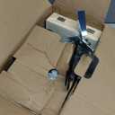 AVID POWER 6.5 Amp 1.25 HP Compact Router Tools for Woodworking, Fixed Base Wood Router with Trim Router Bits, 6 Variable Speeds, Edge Guide, Roller Guide, Dust Hood (Red, 65mm)