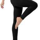 +MD 140D Light Compression Pantyhose for Women, 15-20mmHg Graduated Compression Tights, Footless Leggings for Leg Support