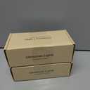 2 x UL Listed 50 Count 5mm Red Led Lights,Outdoor Led String Lights For Garden Tree Decorations,17 Feet Green Wire (Red Color)