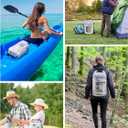 HEETA Dry Bag Waterproof for Women Men, 5L/10L/20L/30L/40L Roll Top Lightweight Dry Storage Bag Backpack with Phone Case for Travel Swimming Boating Kayaking Paddle Board Camping Beach Accessories