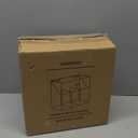 VASERDDY Acrylic Makeup Organizer, Clear Cosmetic Brush Storage Box With 3 Brush Holders, with Dust Cover, Large-capacity Split Design can Quickly Organize the Desktop (with 3 bags of white pearls)