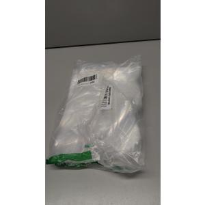 100 Clear Plastic Bags With Handles 9"x12" Perfect for Merchandise And Retail 1.5Mil Thick Clear Gift Bags With Handles
