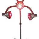 5 Head Infrared Heat Lamp Salon Hair Steamer 750W Hair Dryer Color Processor Spa Barber Adjustable Temperature Equipment with Rolling Wheels Bulbs