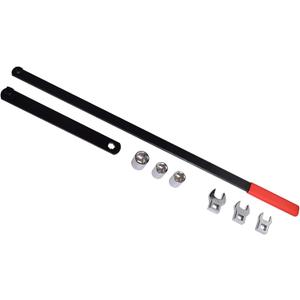 8PCS Universal 3/8" 1/2" Drive Serpentine Belt Adjust Tightener Wrench Tool Kit