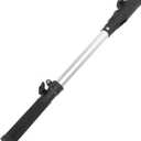 Tiller Handle Extension, Aluminum 17-25 Inches Telescopic Outboard Motor Extension with Safety Knob and Lock Latch, for Most Outboard Motors Boats Kayaks, Ergonomic Grip