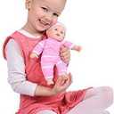 The New York Doll Collection 11 inch Soft Body Baby Doll in Gift Box - 11" Doll Toy for Kids, Boys, Girls and Toddlers - Baby Doll Pacifier Accessory Included