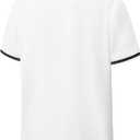 YWIES Mens Button Down Plain Baseball Jersey, Blank Softball Team Uniform, Hip Hop Hipster Short Sleeve Active Shirts (XXL)