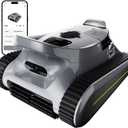 Cordless Robotic Pool Cleaner -Pool Vacuum 180W Brushless Motor, 45,000Pa Suction, Wall Climbing, Sonar Navigation, 3 Modes Automatic Pool Robot for Inground & Above-Ground Pools Up to 2150 Sq. Ft.