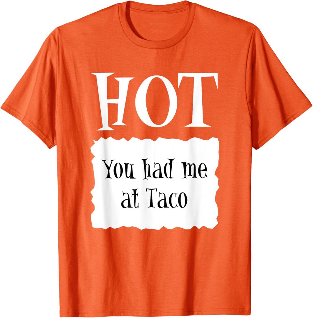 HOT - Hot Packet Halloween Taco Costume T-Shirt, S
