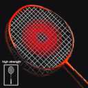 Professional Carbon Fiber Badminton Rackets Badminton Racquet for Backyards Gym