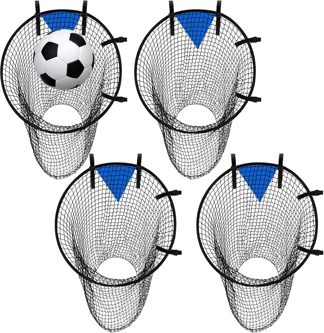 Lenwen Soccer Goal Target Net Top Bins Training Equipment Soccer Target for Goals Training Easy to Attach and Detach Ball Top Bins for Football Shooting Accuracy Practice Equipment Trainer Gift Lenwen Soccer Goal Target Net Top Bins Training Equipment Soccer Target for Goals Training Easy to Attach and Detach Ball Top Bins for Football Shooting Accuracy Practice Equipment Trainer Gift