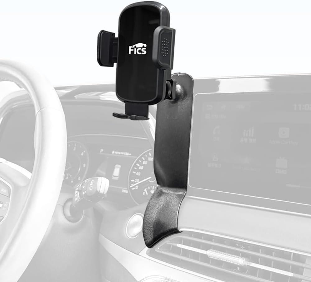FICS Car Phone Holder for Hyundai Palisade 2020, 2021, 2022  Custom-Fit Mount for Seamless Display Integration, Interior Accessories for Navigation Use, Stable Driving View