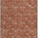 Addison Rugs Mayfield AMF514 Terracotta 2'3" x 7'6" Indoor Premium Machine Washable Runner Rug, Silky Soft, Easy Clean, Non Shedding, Bedroom, Living Room, Dining Room, Kitchen, Patio Rug