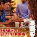 Christmas Birthday Gift for Mom Best Mom Ever Tumbler 20 oz Stainless Steel Insulated Coffee Tumbler with Lid Straw Brush from Daughter Son Husband for Xmas Mama Grandma Women Mothers in Law