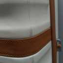 Kono Expandable 28 Inch Large Checked Luggage: ABS+PC Hardside Trolley Travel Case - Hard Shell Suitcase with TSA Lock, Cream - Brown