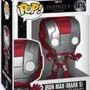 Funko Pop Marvel: Infinity Saga - Iron Man - (Mark 5) - Collectable Vinyl Figure - Gift Idea - Official Merchandise - Toys for Kids & Adults - Superheroes Fans - Model Figure for Collectors