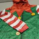 GRAJTCIN Kids Ugly Christmas Sweater for Boys Girls, Long Sleeves Hoodies Non-knited Sweatshirt (13-15 Years, Elf)