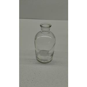 Amber Glass Bud Vase, 1pc Empty Vintage Floral Vase, Decorative Glass Bottle, Brown Apothecary Jar, Home Decor, Wedding Table Decor (1000ml/34oz)