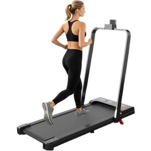 BARWING Foldable Incline Walking Pad 3.0/3.5 HP Treadmills for Home, 7.5/8.5 MPH Under Desk Treadmill with Handles, Foldable Treadmill with Quiet Brushless, 330 LBS Weight Capacity