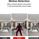 Mini Camera, Body Camera, Home Security Cameras, HD 1080P, Portable Cameras, Indoor Nanny Cam,with Night Vision, Motion Detection, Loop Record, Gravity Sensor, 512GB Max, No-WiFi