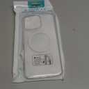 FNTCASE for iPhone 14 Pro-Max Case: Clear Magnetic Phone Cases with Screen Protector Compatible with Magsafe Slim Anti Yellowing Rugged Shockproof Protective Transparent Cell Cover (A-Clear)