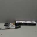 HOTEC Premium Stainless Steel Locking Kitchen Tongs with Silicon Tips, Set of 2-9" and 12"