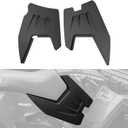 Side Panels with Foil Assembly for Polaris Sportsman 800 700 500 2006 2007, Left and Right Black Side Fairing Panel Guard Plates, Replace #2632936-177, #5435559-070