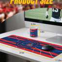 Football Fan Coffee Mug Cup and Large Desk Matt for Desktop Buffalo Themed Merch Fan Shop Men Women Sport Stuff Apparel Memorabilia Decor Bill Team Bf Boyfriend Novelty Cool Special Present Funny Gift