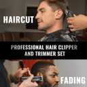 Jack & Rose Clippers and Trimmers Set, Cordless Hair Clippers for Men, Barber Clippers Set