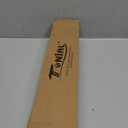 TONIAL Curtain Rods for Windows 48 to 84 Inches(4 to 7 ft), Adjustable Splicing 3/4 Curtain Rod 32 to 86 Inches(2.6 to 7.1 ft), Decorative Single Drapery Rod with Modern Finial, Bronze