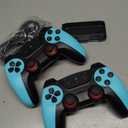 UWDFH Retro Gaming Console, 2026 Gaming Stick Pro, 50000 Games -128GB, 4k HDMI Output, and 2.4GHz Wireless Controller, 48 Classic Emulators, Plug and Play Video Games for TV (Blue) (Blue)