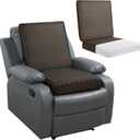 Memory Foam Brown Seat Cushions 20" by 40", Coffee 