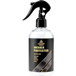 Leather Hero Shoe Protector Spray White Shoe Protector Spray Waterproof and Stain Repellent Safe for Leather, Suede, Nubuck, Canvas, Mesh, and Fabric Sneaker Protector Spray 10.7oz