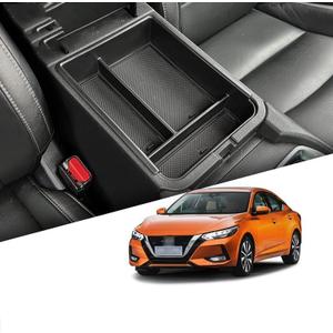Compatible with Nissan Sentra Center Console Organizer 2020-2025, for Sentra Console Organizer Insert, Center Console Armrest Storage Box Sentra 2020-2025