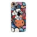 Yonds Queen for iPhone 15 Plus Cute Case, Cool Cartoon Astronaut Moon Planet Space Design Stylish Soft TPU Bumper Shockproof Anti-Slip Protector Fashion Case (Planet, iPhone 15 Plus)