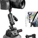 ULANZI SC-02 Suction Mount 4.5'', Magic Arm Bracket for DSLR Cameras Action Camera Video Shooting Filming, Compatible with DJI OSMO Pocket 3/Insta 360 x5/OSMO 360/Sony/Canon/Nikon/Xtra Action Cameras