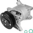 AC Compressor with A/C Clutch Compatible with Nissan Maxima 3.5L 2008-2014, Murano 3.5L 2009-2014, Quest 3.5 2011-2015, Pathfinder 3.5 2013-2015, Replace CO 11319C