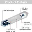 2 x Premium Stainless Steel Dishwasher Magnet Clean Dirty Sign - Strong Magnetic, Easy Slide, Perfect Surface Fit. Ideal for Kitchen, Functional & Decorative Adds a Stylish Touch to Your Dishwasher