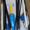 Chamvis Balloon Arch Kit, 9FT Height & 10FT Width Adjustable Balloon Arch Stand Frame Garland Stand: Wedding Baby Shower Birthday Photo Backdrop