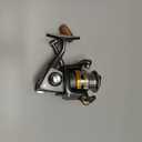 Sougayilang Spinning Fishing Reels with Left/Right Interchangeable Collapsible Wood Handle Powerful Metal Body 5.2:1/5.1:1 Gear Ratio Smooth 11BB for Inshore Boat Rock Freshwater Saltwater Fishing