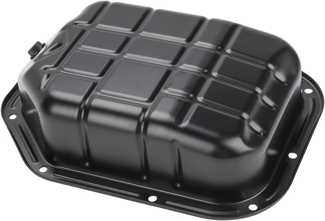 Lower Engine Oil Pan Sump with Drain Plug Compatible with Nissan Pathfinder Infiniti QX60 2017-2020 3.5L Replacement for 111106KA0B NSP47A